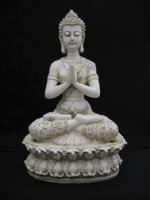 Tibetaanse Boeddha (wit) - Home & Living - Spiritueelboek.nl