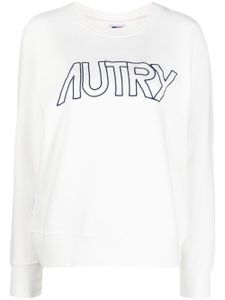 Autry t-shirt en coton à logo brodé - Blanc