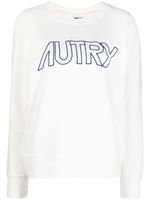 Autry t-shirt en coton à logo brodé - Blanc - thumbnail