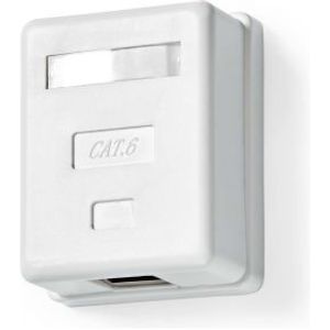 Nedis Netwerk Wanddoos 1 Port CAT6
