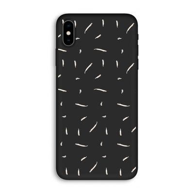 Hipster stripes: iPhone XS Max Biologisch afbreekbaar hoesje