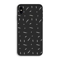 Hipster stripes: iPhone XS Max Biologisch afbreekbaar hoesje