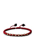 David Yurman bracelet Fortune Woven en or 18ct - Rouge