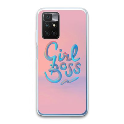 Girl boss: Xiaomi Redmi 10 Transparant Hoesje
