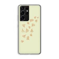 Falling Leaves: Samsung Galaxy S21 Ultra Transparant Hoesje