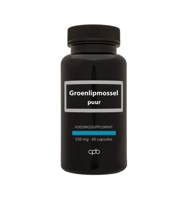Groenlipmossel extract puur forte 550mg
