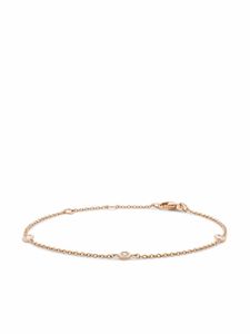 Pragnell bracelet Sundance en or rose 18ct pavé de diamant