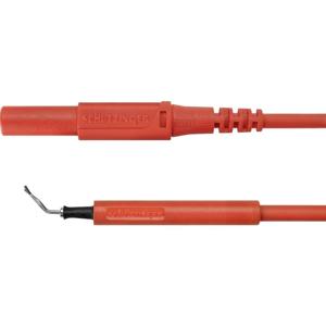 Schützinger AL 8322 / ZPK / 1 / 100 / RT Adapterkabel Stekker 4 mm Testpunt Rood 1 stuk(s)