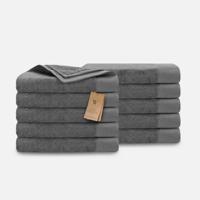 Walra Remade Cotton Handdoeken 70 x 140 cm - 550 gr/m² - Grey - 10 stuks