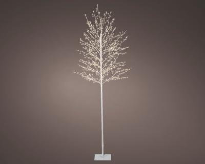 MicroLED boom d40h180 cm wit/wwt kerst - Lumineo