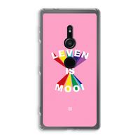 Het Leven Is Mooi: Sony Xperia XZ2 Transparant Hoesje