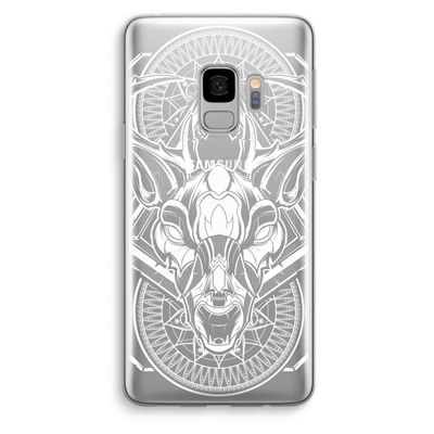 Oh Deer: Samsung Galaxy S9 Transparant Hoesje