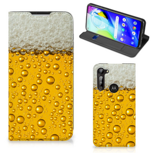 Motorola Moto G8 Power Flip Style Cover Bier