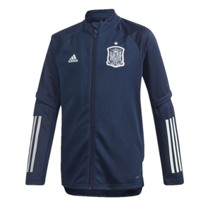 Spanje Trainingsjack Junior 2020-2021 - Maat 176 - Kleur: Blauw | Soccerfanshop