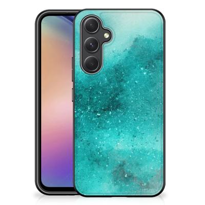 Kleurrijke Telefoonhoesje Samsung Galaxy A54 Painting Blue