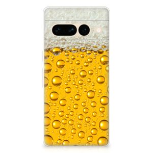 Google Pixel 7 Pro Siliconen Case Bier