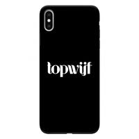 Topwijf Zwart: iPhone XS Max Tough Case