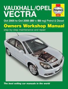 Haynes Werkplaatshandboek Vauxhall/Opel Vectra benzine & diesel (Okt 2005 - Okt 2008) 4887