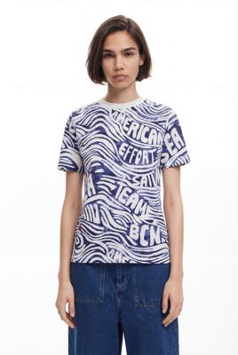 Blauw American Magic T-shirt - BLUE - L