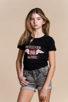 Geisha Meisjes t-shirt Forever - Zwart - thumbnail