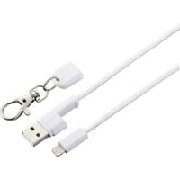 Renkforce Apple iPad/iPhone/iPod Aansluitkabel [1x USB-A 2.0 stekker - 1x Apple dock-stekker Lightning] 0.95 m Wit