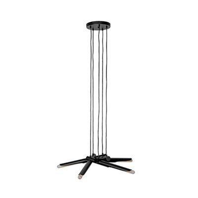 Ztahl design hanglamp Tube 5L - zwart