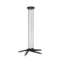 Ztahl design hanglamp Tube 5L - zwart - thumbnail