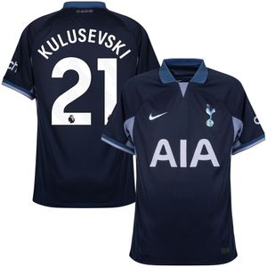 Tottenham Hotspur Shirt Uit 2023-2024 + Kulusevski 21