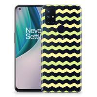 OnePlus Nord N10 5G | TPU bumper | Waves Yellow