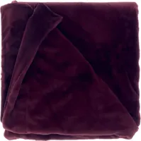 Unique Living Plaid KLAAS 150x200 cm - Dark Purple