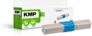 KMP Toner vervangt OKI 46508711 Compatibel Cyaan 3000 bladzijden O-T57X 3360,3003