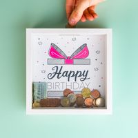Houten Spaarpot - Happy Birthday - thumbnail