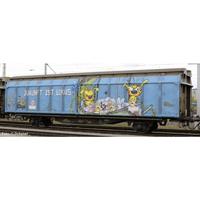 Hobbytrain H24666 N Schuifwandwagen Hbbilns graffiti-serie van de SBB