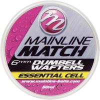 Mainline Mainline Match Dumbell Wafters Yellow Essential Cell 6mm