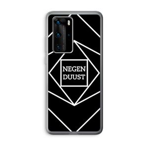 Negenduust geometrisch: Huawei P40 Pro Transparant Hoesje