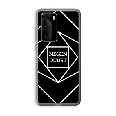 Negenduust geometrisch: Huawei P40 Pro Transparant Hoesje