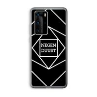 Negenduust geometrisch: Huawei P40 Pro Transparant Hoesje Negenduust geometrisch: Huawei P40 Pro Transparant Hoesje