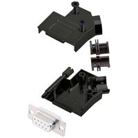 encitech D45ZK09-BK-DMS-W-K 6355-8103-31 D-sub female connectorset 45 ° Aantal polen: 9 Soldeerkelk 1 stuk(s)