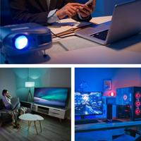 Qoltec 50353 HDMI v2.1-kabel Ultrahoge snelheid 8K | 60Hz | 26AWG | GOUD | 5m