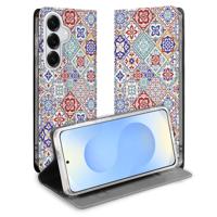 Book Wallet Case Samsung Galaxy S26 Plus Tiles Color