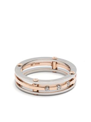 Barakà bague à logo gravé - Argent