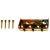 Wilkinson B-WTBS-G korte brug messing staggered zadels goud