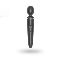 Satisfyer Wand-er Woman - Wand Vibrator - Zwart/Goud