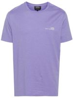 A.P.C. t-shirt Item en coton - Violet