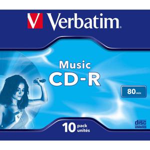 Verbatim 43365 CD-R disc 10 stuk(s) Jewelcase