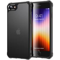 iPhone SE3/SE2/8 Air Armor Clear Case - Frosted Black iPhone SE3/SE2/8 Air Armor Clear Case - Frosted Black