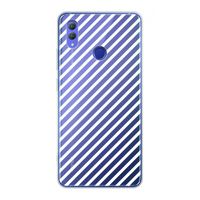 Strepen zwart-wit: Honor Note 10 Transparant Hoesje