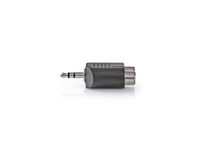 Nedis 3,5 mm minijack mannelijk - 2x RCA vrouwelijk Adapter