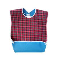 Waterdichte volwassen mealtime BIB schorten (rood) Waterdichte volwassen mealtime BIB schorten (rood)