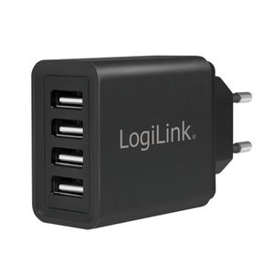 LogiLink PA0211 oplader voor mobiele apparatuur Zwart Binnen